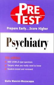 Cover of Psychiatry by Giulia Mancini Mezzacappa