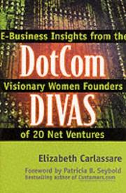 Cover of DotCom divas by Elizabeth Carlassare