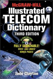 Front cover of McGraw-Hill illustrated telecom dictionary by Jade Clayton