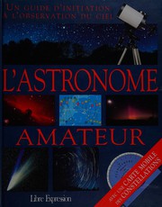 Front cover of L'astronome amateur by Carole Stott