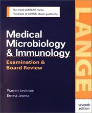 Front cover of Medical Microbiology & Immunology by Warren E. Levinson