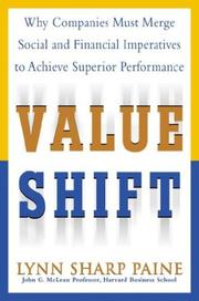 Cover of Value shift by Lynn Sharp Paine