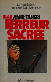Front cover of La Terreur sacrée by Amir Taheri