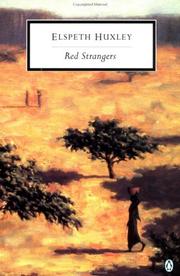 Cover of Red strangers by Elspeth Huxley