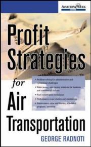 Front cover of Profit Strategies for Air Transportation (Aviation Week Books) by George Radnoti
