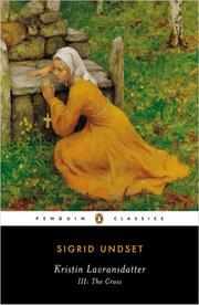 Cover of Kristin Lavransdatter III by Sigrid Undset