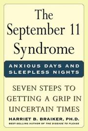 Cover of The September 11 syndrome by Harriet B. Braiker