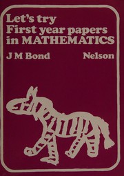 Cover of Let's try by J. M. Bond