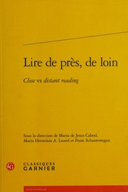 Cover of Lire de près, de loin by Maria de Jesus Cabral