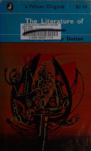Front cover of The literature of Australia by Dutton, Geoffrey.