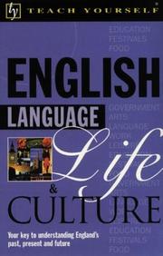 Front cover of English language, life & culture by Anne Fraenkel