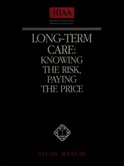 Front cover of Long-term care by Health Insurance Association of America