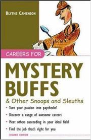 Cover of Careers for mystery buffs & other snoops and sleuths by Blythe Camenson