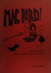 Cover of Mac Bird! by Barbara Garson