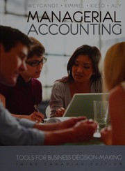 Front cover of Managerial accounting by Jerry J. Weygandt