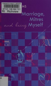 Front cover of Marriage, mitres and being myself by Jane Williams