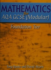 Front cover of Mathematics for AQA GCSE (Modular) by Tony Banks