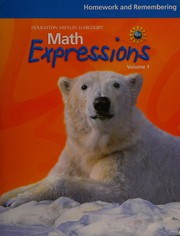 Cover of Math expressions by Karen C. Fuson