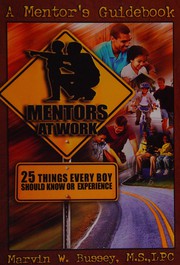 Front cover of A mentor's guidebook by Marvin W. Bussey