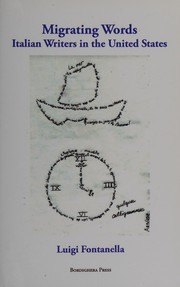 Cover of Migrating words by Luigi Fontanella