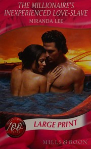 Front cover of The millionaire's inexperienced love-slave by Miranda Lee