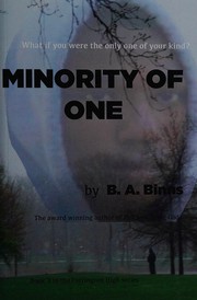 Front cover of Minority of one by B. A. Binns