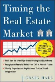 Cover of Timing the Real Estate Market by Craig Hall