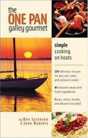 Front cover of The One-Pan Galley Gourmet by Don Jacobson