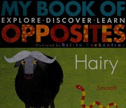 Front cover of My Book of Opposites by Britta Teckentrup