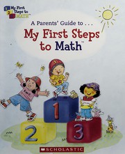 Cover of My first steps to math by Unknown