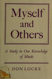 Cover of Myself and others by Don Locke