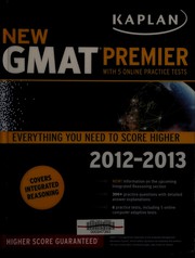 Front cover of New GMAT premier 2012-2013 by Inc Kaplan