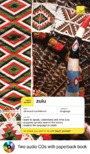 Cover of Teach Yourself Zulu Complete Course Package (Book + 2CDs) (Teach Yourself . . . Complete Courses) by Arnett Wilkes