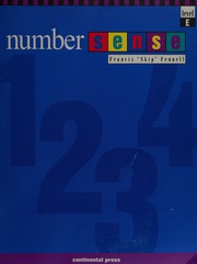 Front cover of Number sense by Francis M. Fennell