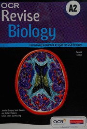 Front cover of OCR revise A2 biology by Richard Fosbery