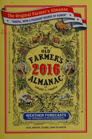 Cover of Old Farmer's Almanac 2016 by Old Farmer's Almanac Staff