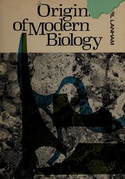 Front cover of Origins of Modern Biology by Url N. Lanham