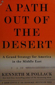 Front cover of A path out of the desert by Kenneth M. Pollack