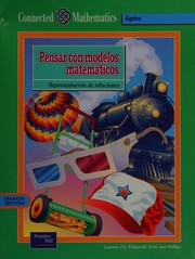 Front cover of Pensar con modelos matemáticos by Glenda Lappan