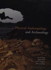 Front cover of Physical anthropology and archaeology by Carol R. Ember
