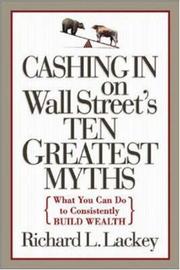 Cover of Cashing in on Wall Street's 10 Greatest Myths by Richard L. Lackey