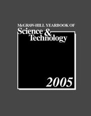 Front cover of McGraw-Hill 2005 Yearbook of Science & Technology by McGraw-Hill