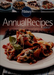 Cover of Pillsbury annual recipes 2008 by Pillsbury Company
