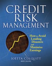 Cover of Credit Risk Management by Joetta Colquitt