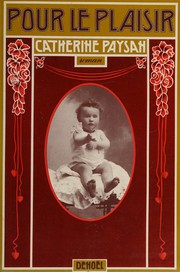 Cover of Pour le plaisir by Catherine Paysan