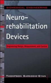 Front cover of Neurorehabilitation devices by Thompson Sarkodie-Gyan