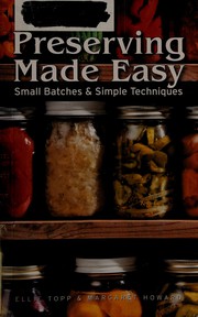 Cover of Preserving Made Easy by Ellie Topp