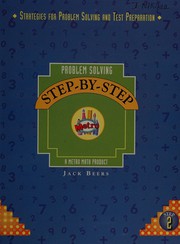 Cover of Problem solving step-by-step by Jack Beers