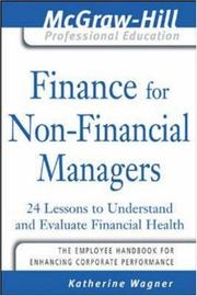 Front cover of Finance for Nonfinancial Managers by Katherine Wagner