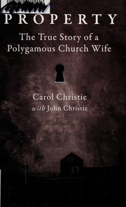 Cover of Property by Carol Christie